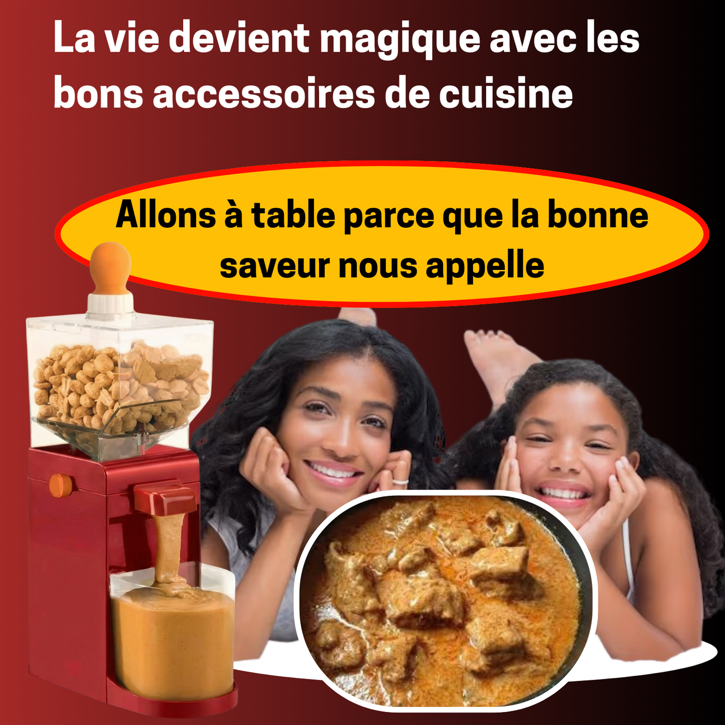 🥜✨ FAITES VOTRE PROPRE BEURRE D’ARACHIDE À LA MAISON !