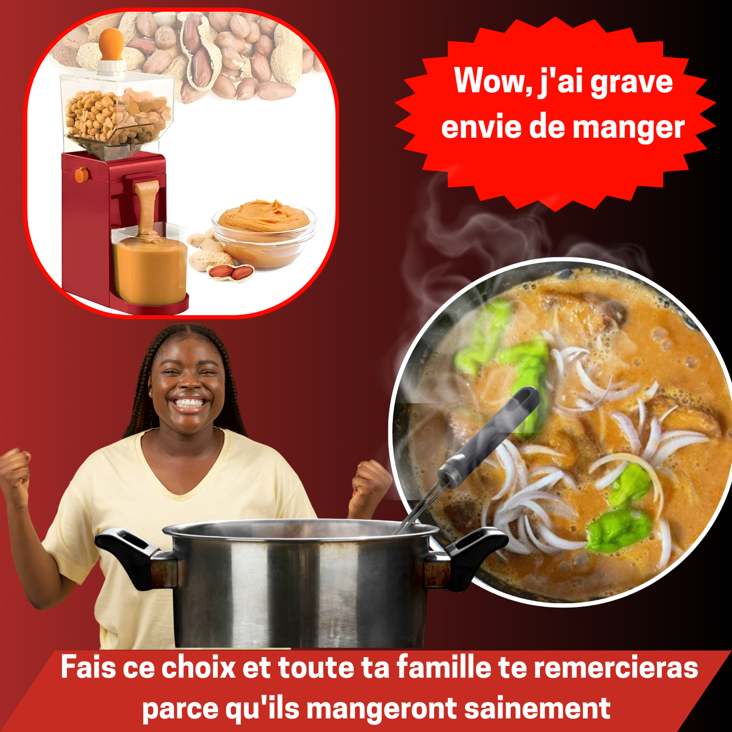 🥜✨ FAITES VOTRE PROPRE BEURRE D’ARACHIDE À LA MAISON !