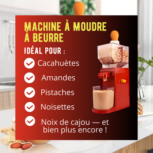 🥜✨ FAITES VOTRE PROPRE BEURRE D’ARACHIDE À LA MAISON !