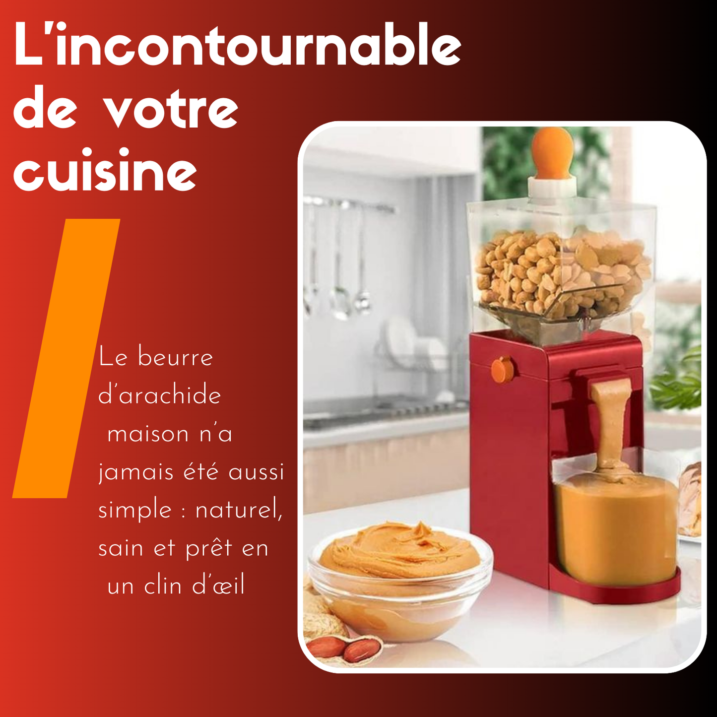 🥜✨ FAITES VOTRE PROPRE BEURRE D’ARACHIDE À LA MAISON !