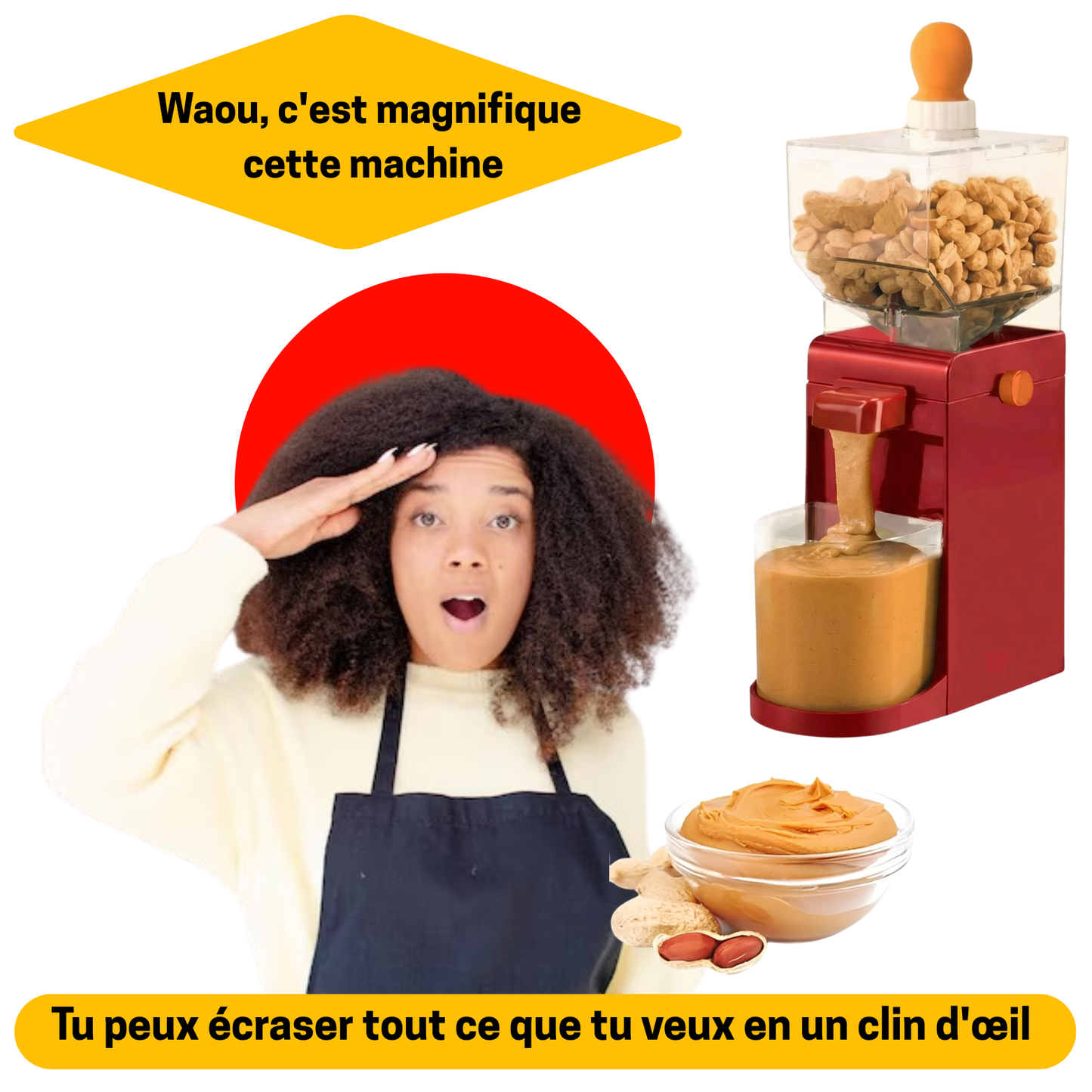 🥜✨ FAITES VOTRE PROPRE BEURRE D’ARACHIDE À LA MAISON !