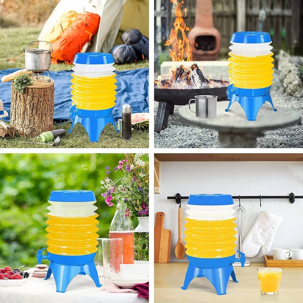 Distributeur pliable de boissons