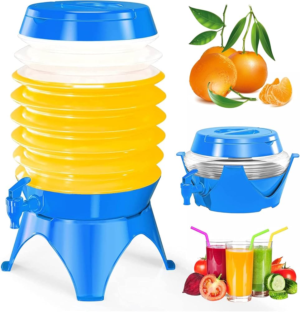 Distributeur pliable de boissons
